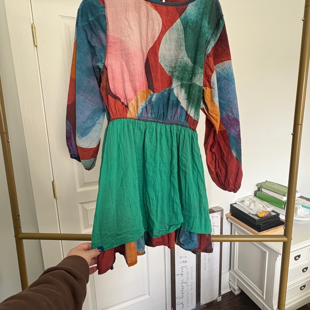 Oliphant Multicolor Long Sleeve Dress